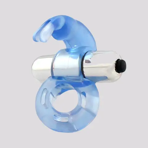 Imagen Anillo vibrador estimulador Firey Latetobed azul