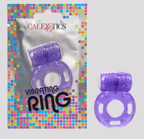 Imagen Anillo vibrador Calexotics lila