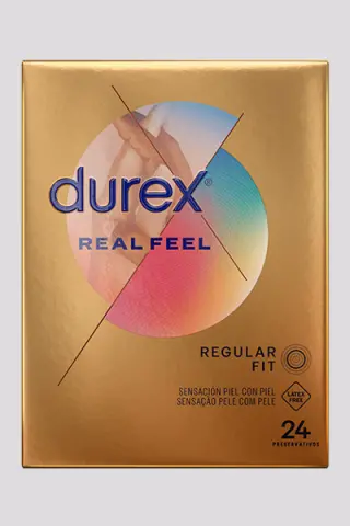 Imagen Durex Real Feel 24 unidades
