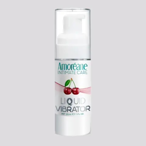 Imagen Lubricante vibrador cereza  Amoreane 30 ml