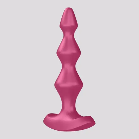 Imagen Plug vibrador Satisfyer Lolli plug 1 burdeos
