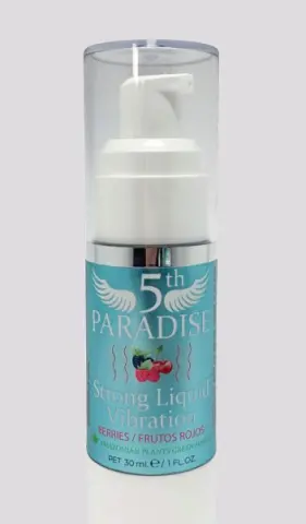 Imagen Vibrador lquido  frutos rojos 5TH Paradise 30 ml