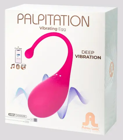 Imagen Vibrador recargable control remoto App Palpitation Adrien lastic