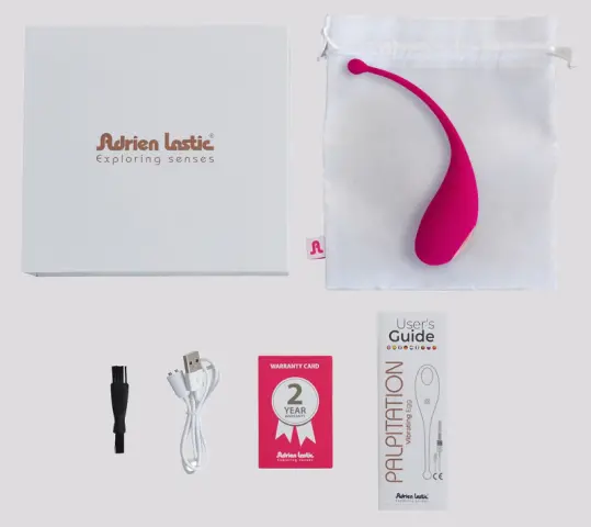 Imagen Vibrador recargable control remoto App Palpitation Adrien lastic 3