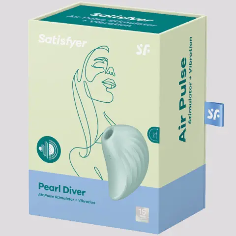 Imagen Satisfyer Pearl diver menta