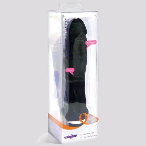 Imagen Pene vibrador silicona Big negro 7 ritmos 2