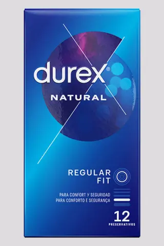 Imagen Durex natural plus  12 unidades 