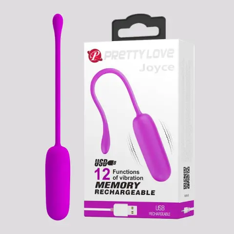 Imagen Huevo vibrador recargable  Joyce sin control remoto