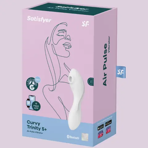 Imagen Satisfyer Curvy Trinity 5 blanco 2