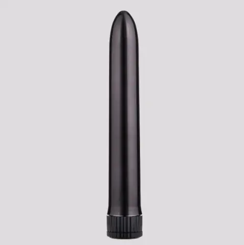Imagen Vibrador negro metalizado