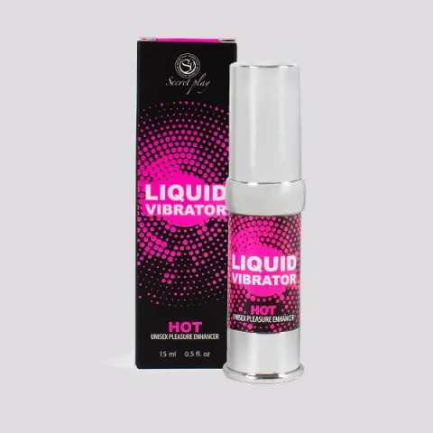 Imagen Gel estimulante vibrador lquido HOT efecto calor