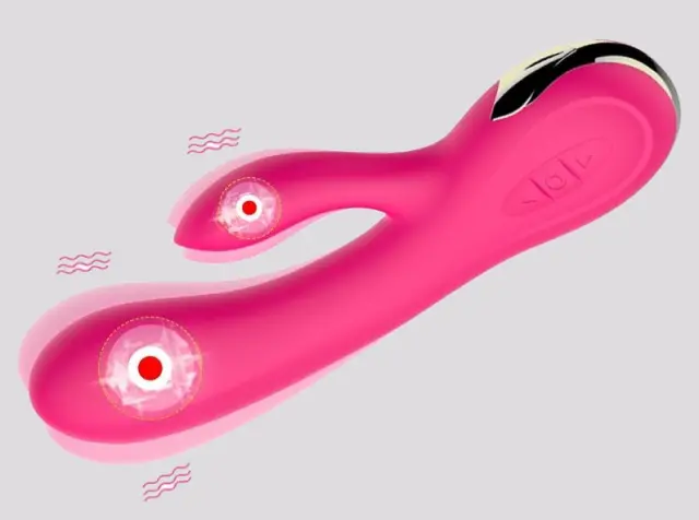 Imagen Vibrador Calor recargable Petting flexible fucsia Boss 4