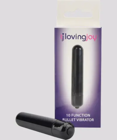 Imagen Bala vibradora  negra punta redonda  Loving loy 2