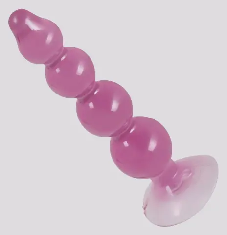 Imagen Tira de 4 bolas anales gelatina rosa You2toys 2
