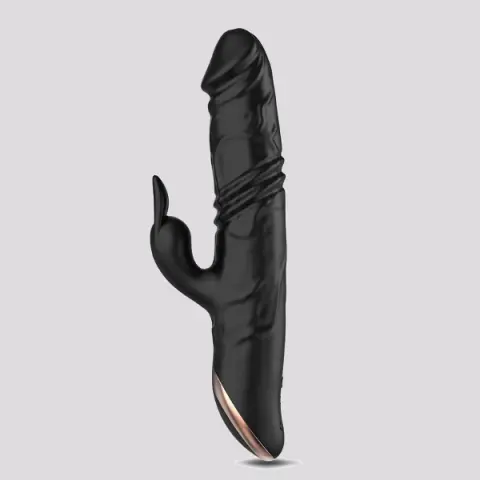 Imagen Vibrador penetrador Jamie negro  recargable Gopower 3