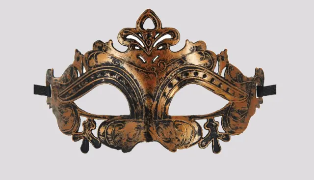 Imagen Máscara veneciana cobre