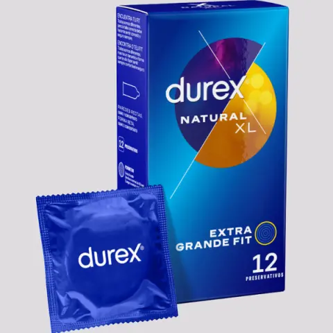 Imagen Durex XL 12 unidades 57 mm.