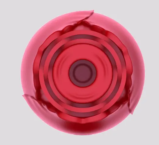 Imagen Rose succionador de clítoris rojo 4
