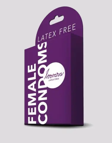 Imagen Preservativos femeninos sin latex Loovara 3 unidades