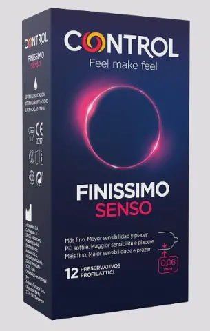 Imagen Preservativos Control finissimo  Senso 12 unidades