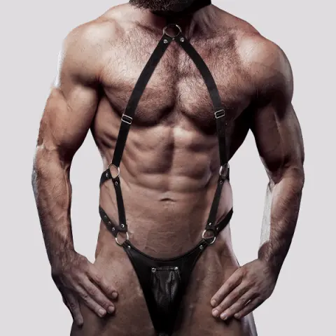 Imagen Arns polipiel correas jock strap Fetish  hombre