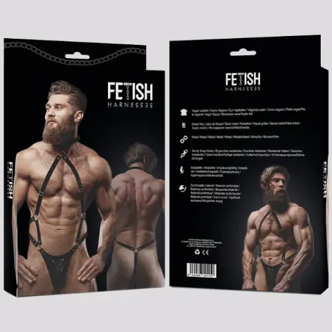 Imagen Arns polipiel correas jock strap Fetish  hombre 4