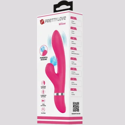 Imagen Vibrador y succionador Willow Pretty love 2