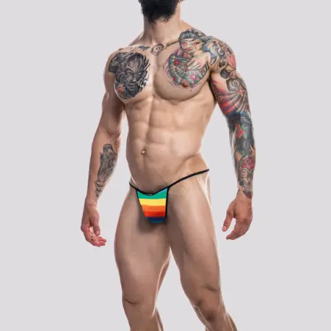 Imagen Tanga hombre Rainbow XL C4M 