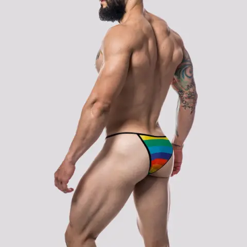 Imagen Tanga hombre Rainbow XL C4M  2