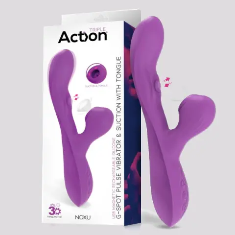 Imagen Vibrador Succionador con pulsacin Noxu Action