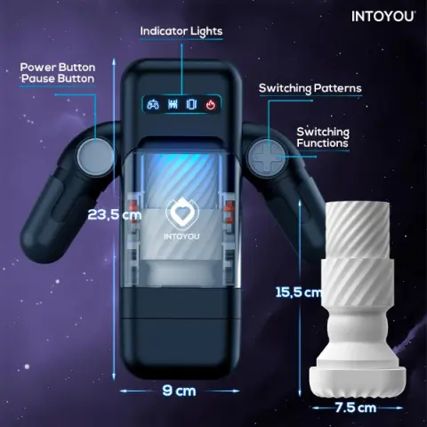 Imagen Masturbador inteligente Elon Intoyou Sube-baja-vibra calor 4