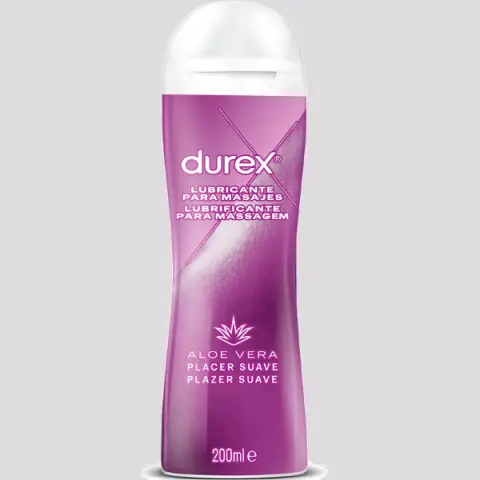 Imagen Aceite de masaje Durex play 2 en 1 Aloe Vera  