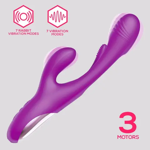 Imagen Vibrador Priya 3 estimulador + lengua flipping 4