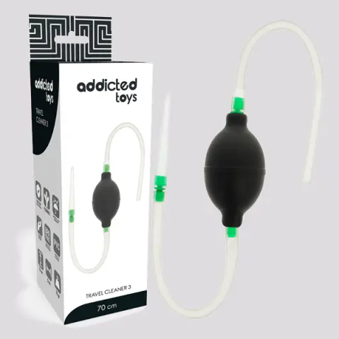 Imagen Kit enema negro Addicted toys