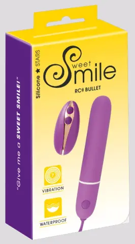 Imagen Bala  vibradora control remoto Sweet Smile
