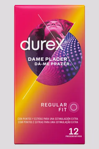 Imagen Preservativos Durex dame placer 12 unidades