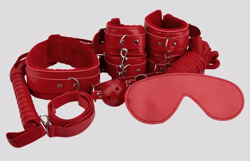 Imagen Kit 8 piezas rojo BDSM Loving joy