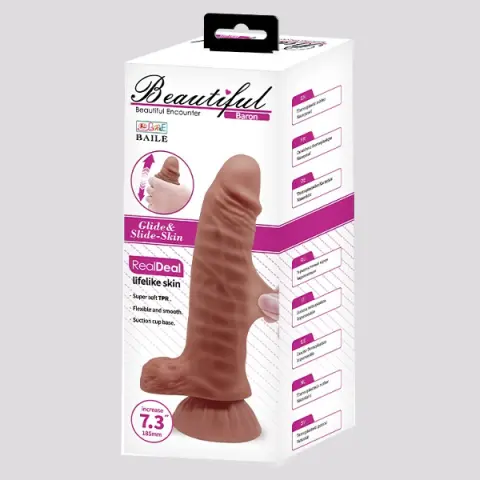 Imagen Pene realistico  mulato 7.3" Baron Beautiful encounter
