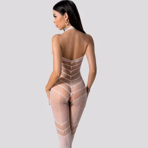 Imagen Bodystocking blanco Passion bs100 2