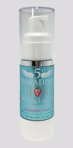 Imagen Vibrador lquido  Fresa 5TH Paradise 30 ml