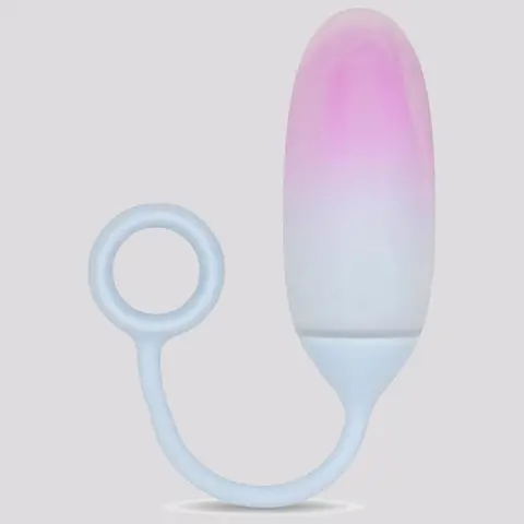 Imagen Huevo vibrador silicona blanco/rosa con App 3