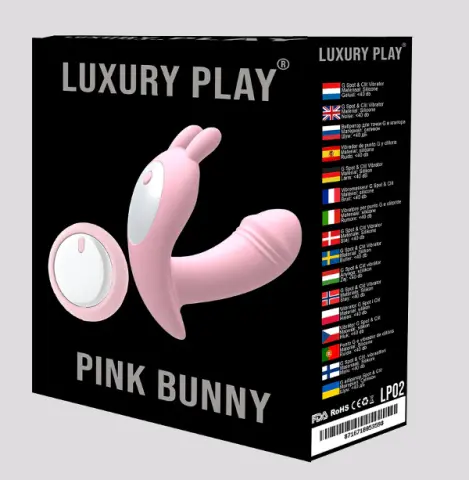 Imagen Estimulador control remoto Pink Bunny Luxury play