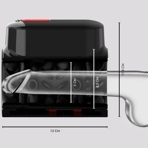 Imagen Vortex masturbador turbo con empuje y rotacin Jamyjob  2