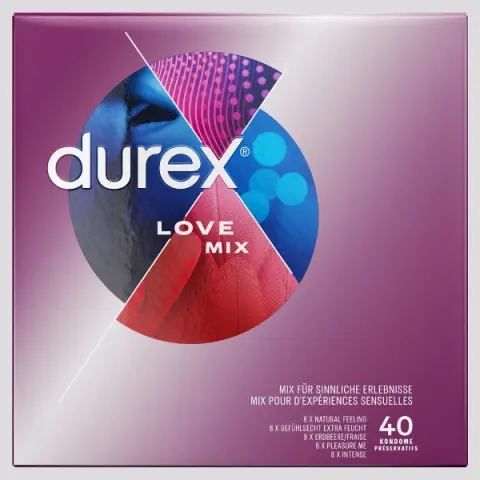 Imagen Durex Love Mix 40 unidades