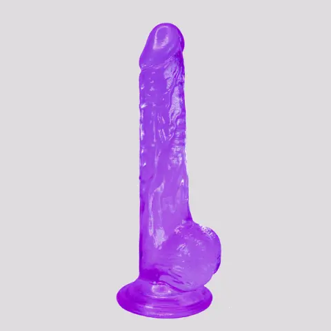 Imagen Dildo gelatina lila  18 cm Tango Woomy