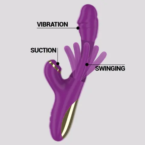 Imagen Succionador y estimulador lengua Flip-Flap Ateneo Intense lila 2