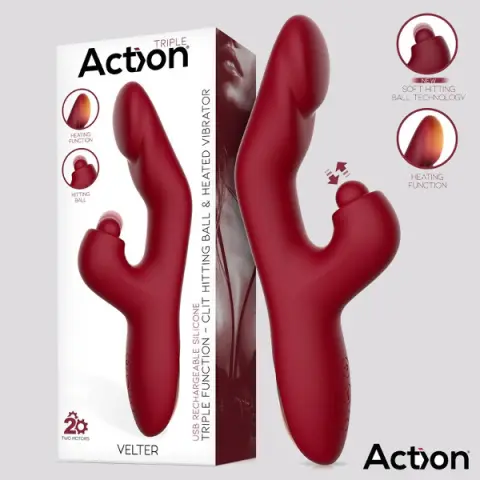 Imagen Vibrador calor Hitting ball Velter Action