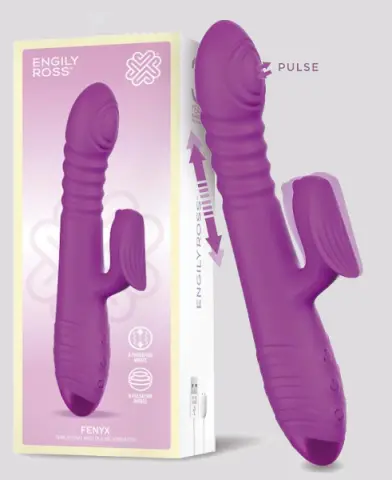 Imagen Vibrador multifuncin penetrador y pulsador Fenyx Engily Ross 4