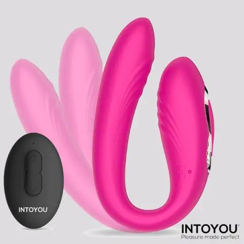 Imagen Lanty Vibrador para parejas con oscilacin 360 y control remoto 2