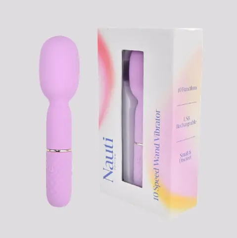 Imagen Mini vibrador  recargable Nauti petites rosa